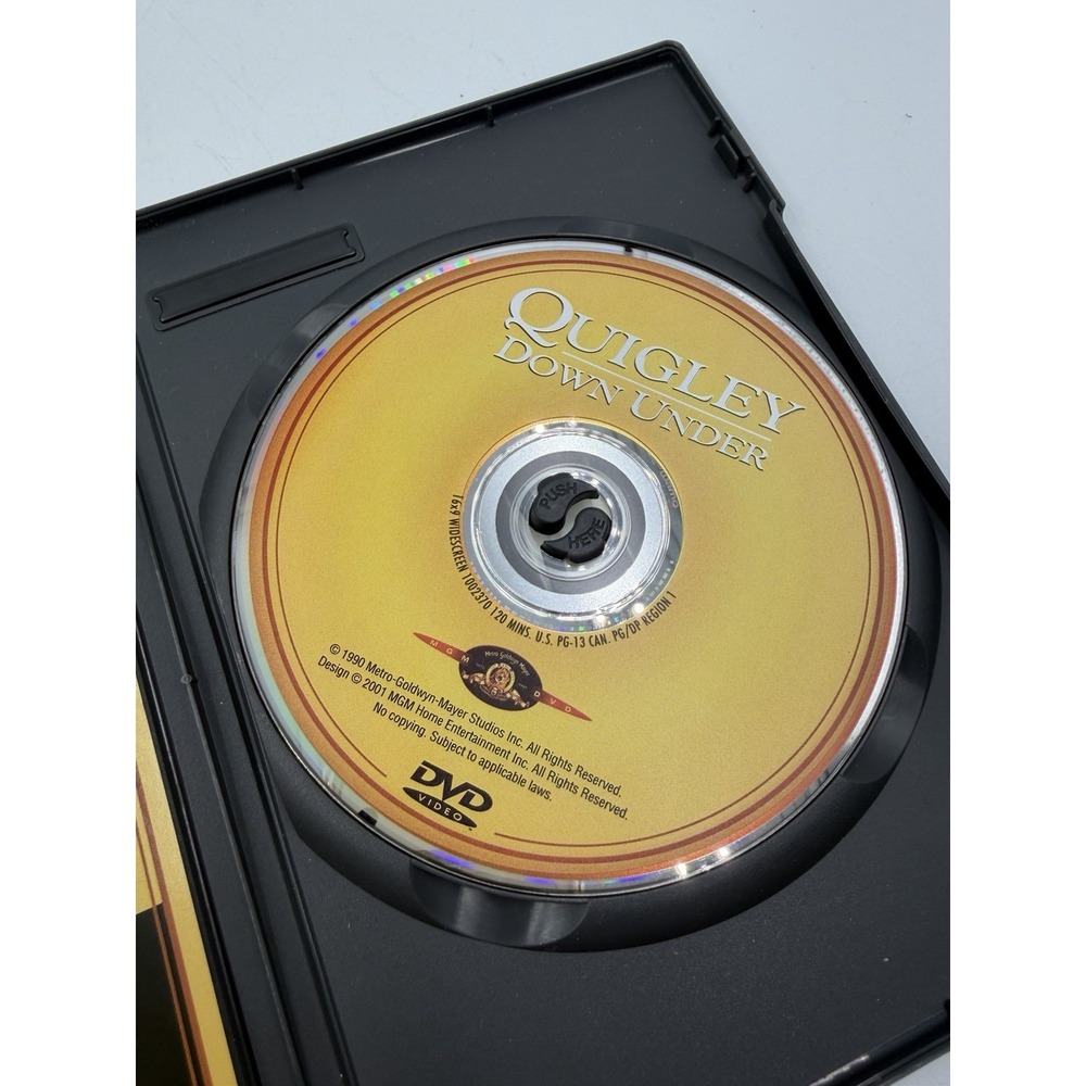 Quigley Down Under (DVD) Tom Selleck VERY GOOD - Picture 5 of 5